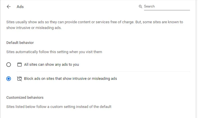 Block Misleading Ads