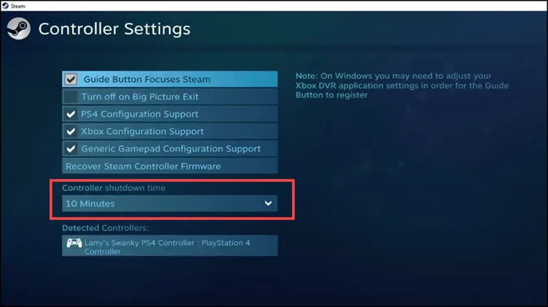 change controller shutdown time Change Controller Shutdown Time