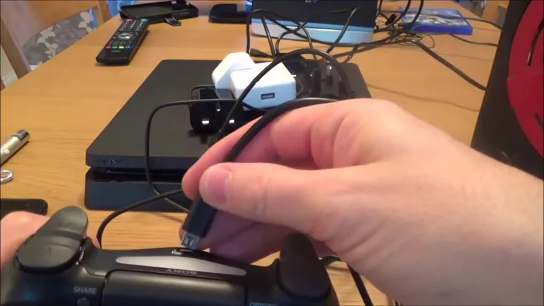 Charge PS4 Using USB Cable