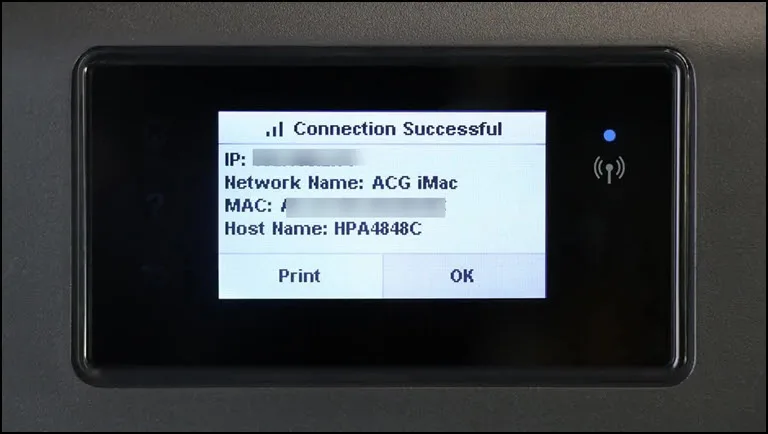 Connection Successful