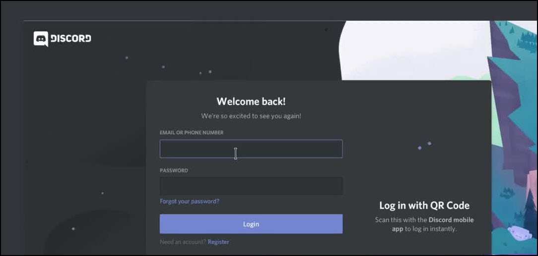 Login With Discord Credentials