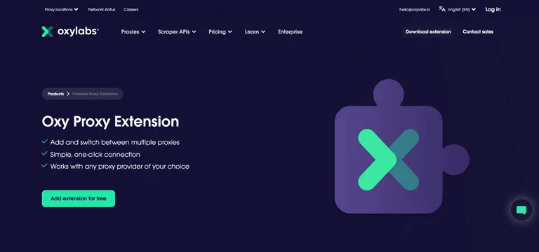 Oxylabs Proxy Extension Oxylabs Proxy Extension