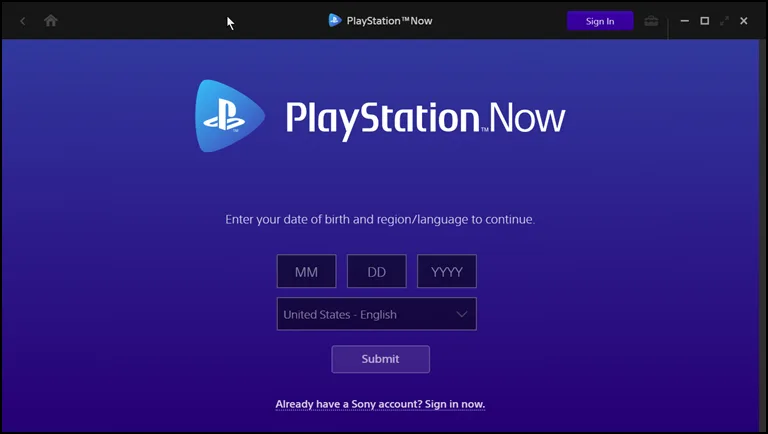 Set Up your Account