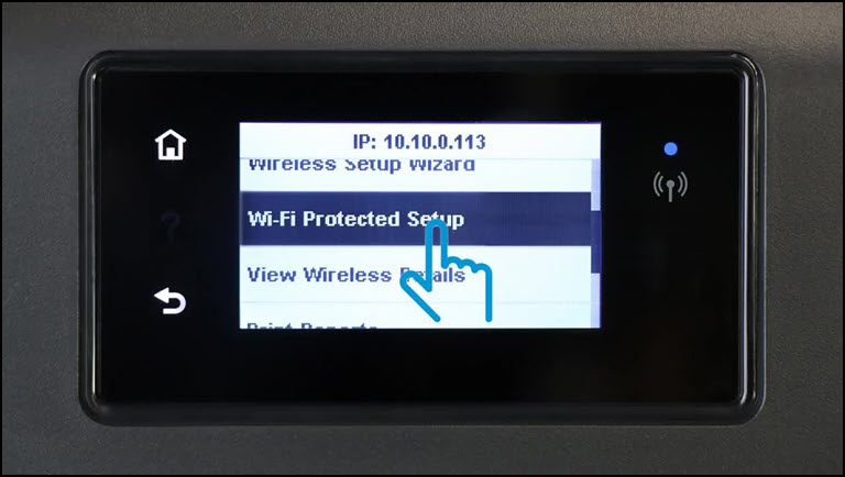Tap Wifi Protected Setup