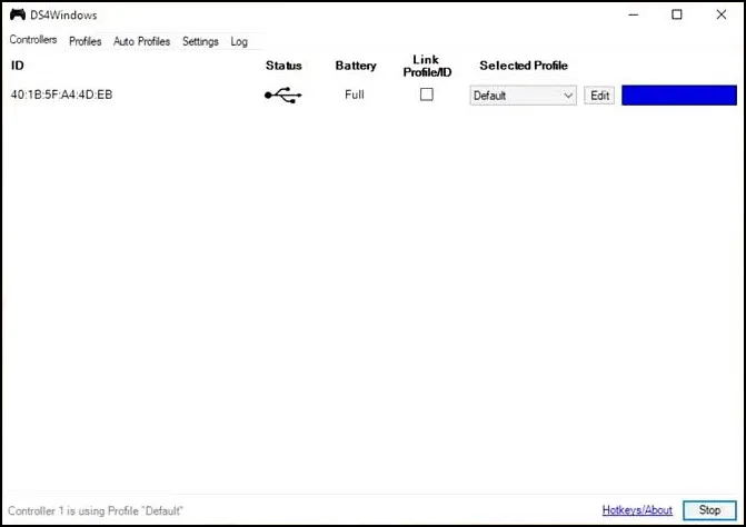 wireless controller connected Wireless Controller Connected