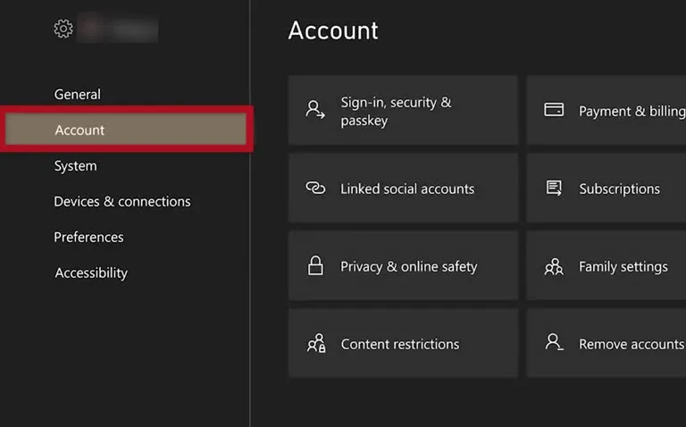Xbox Account
