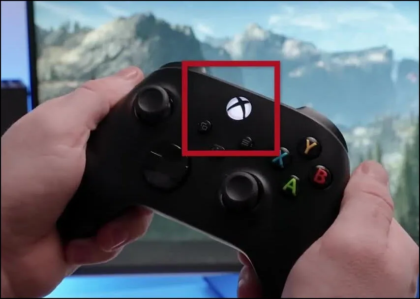 Xbox Button on Controller