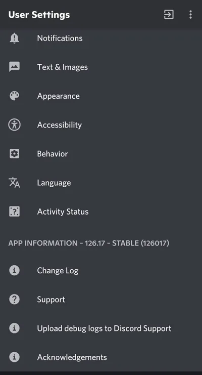 Behavior Option