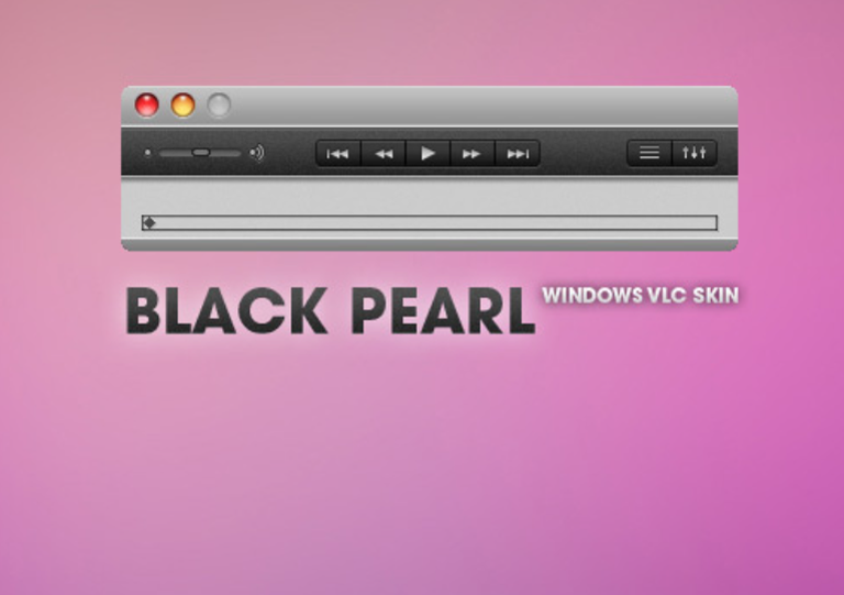 Black Pearl Vlc Skin