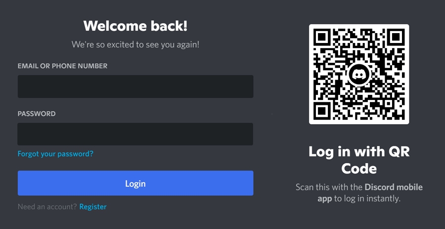 Discord Login