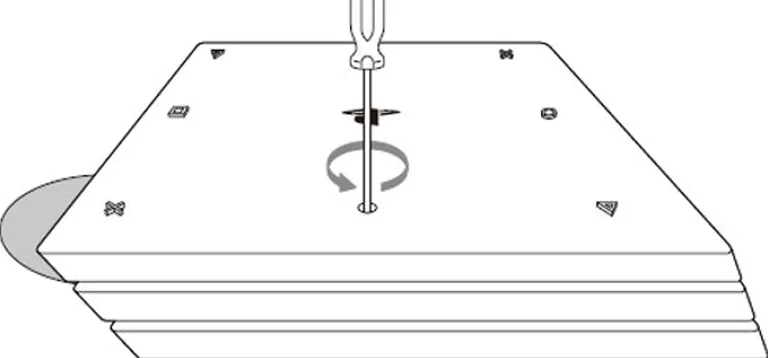 Eject with Screwdriver