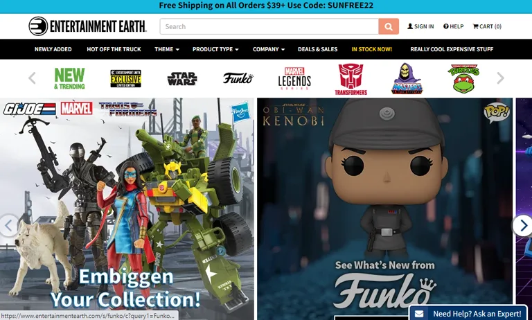 Entertainment Earth Entertainment Earth