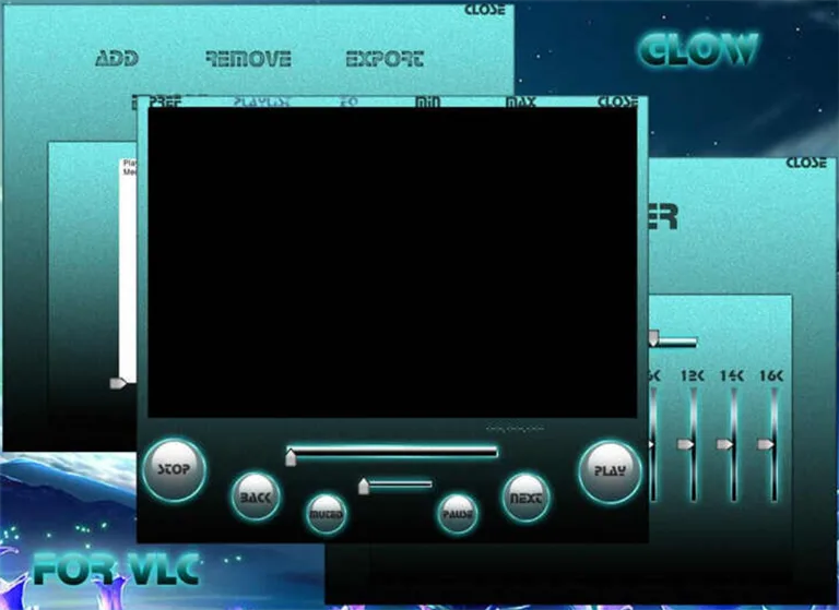 Glow Part 2 VLC Skin