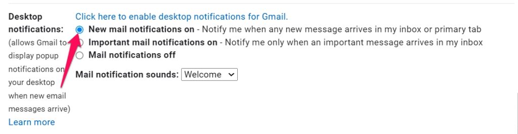Gmail Notifications