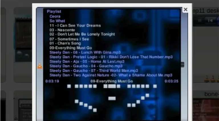 Indigo Deep VLC Skin