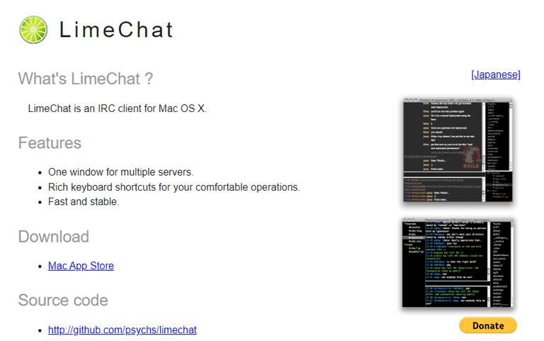 limechat for window