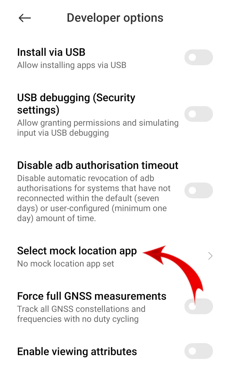 Mock Location App