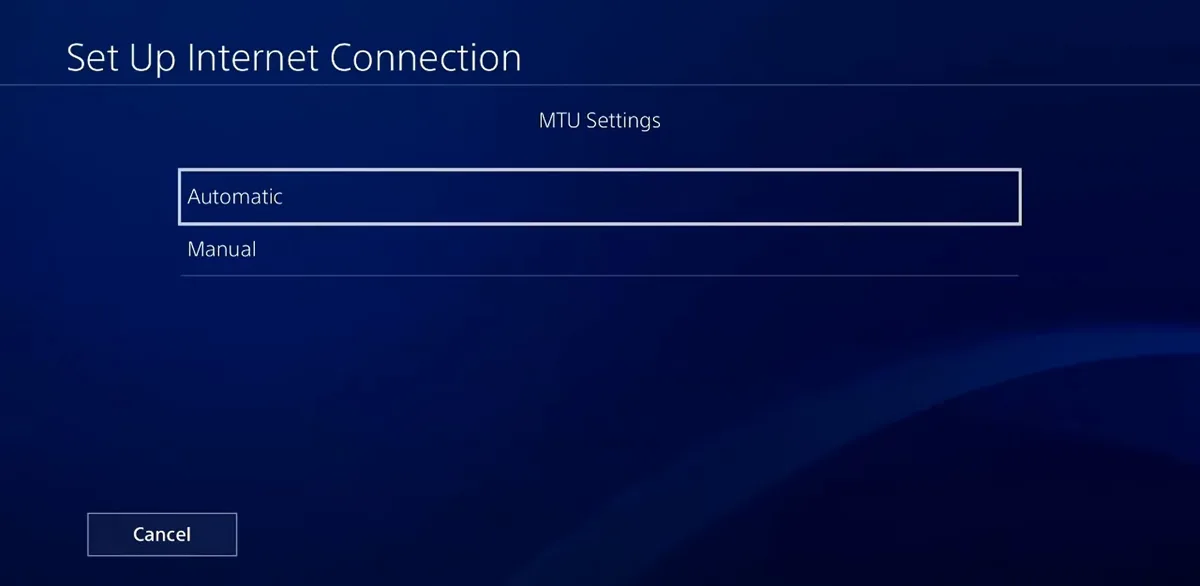 MTU Settings