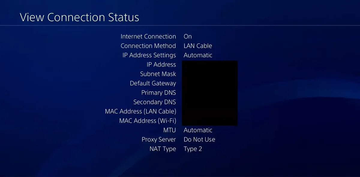 Note Subnet Mask