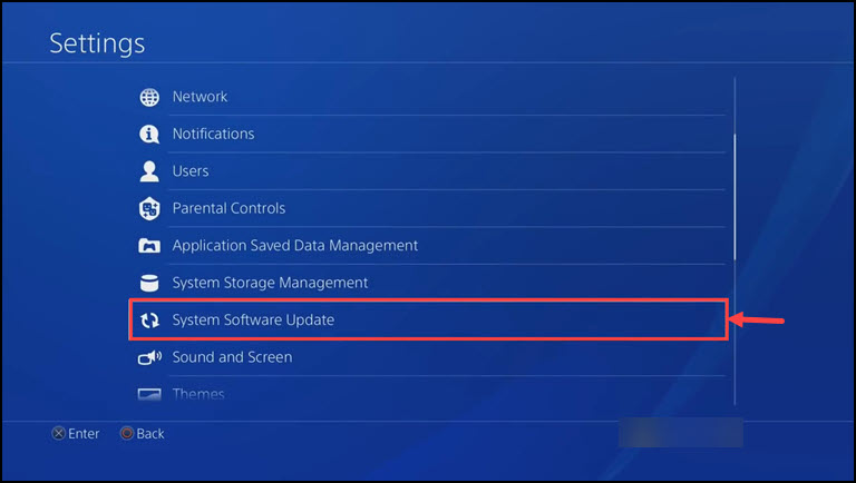 Ps4 System Software Update