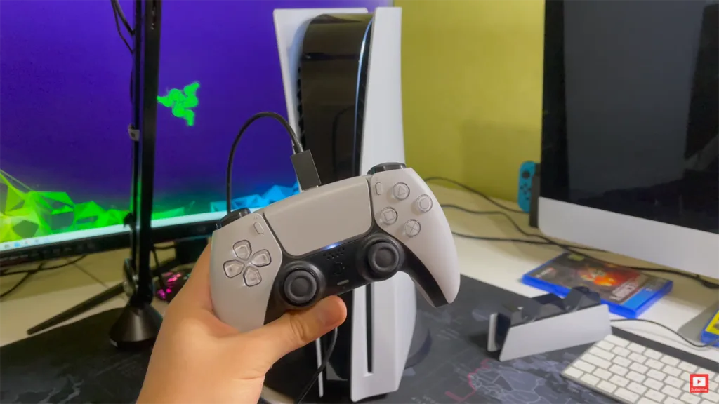 PS5 Controller Charging Via Pc