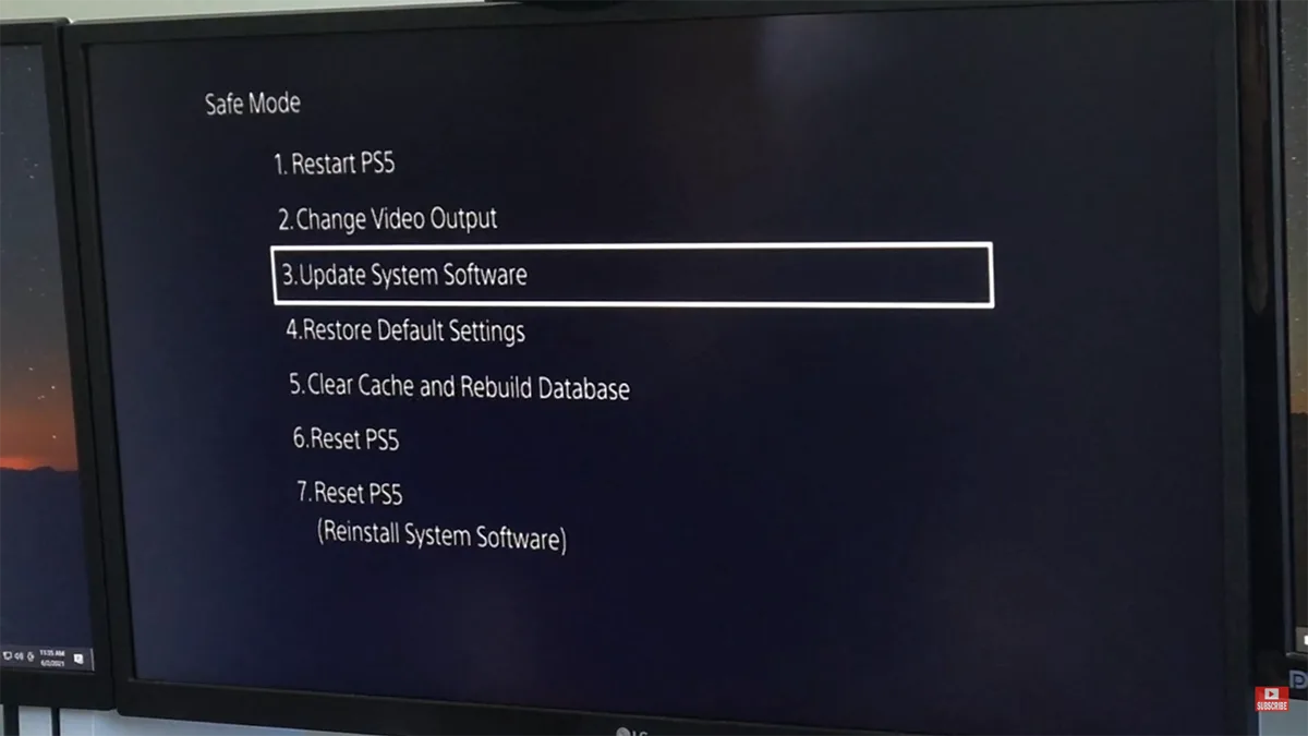 PS5 Update- System Software