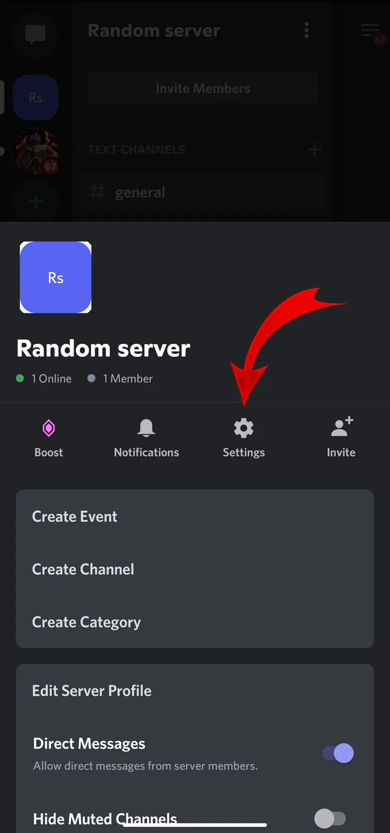 Random Server Settings
