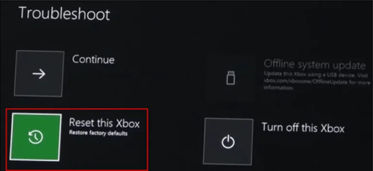 Reset This Xbox