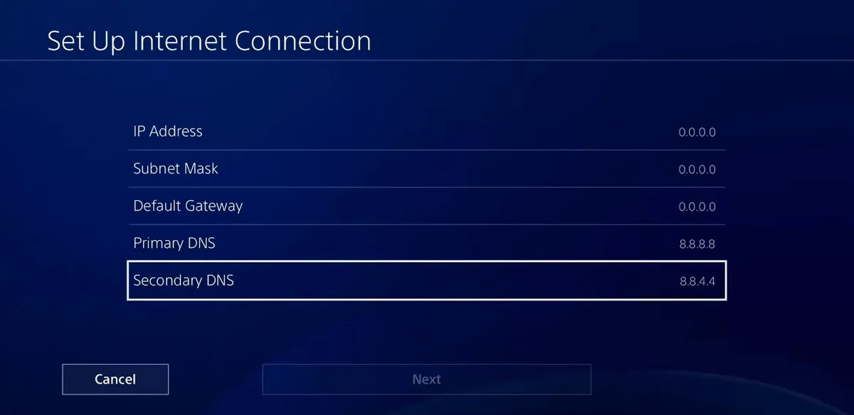 Secondary DNS