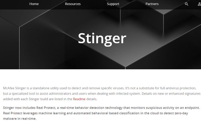 stinger antivirus