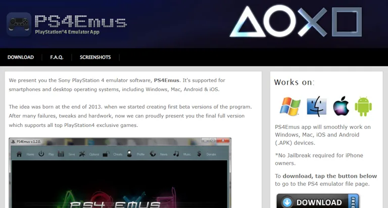PS4Emus Emulator PS4Emus Emulator