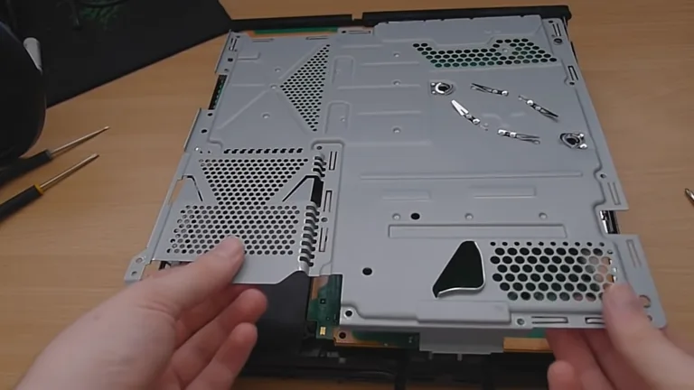 Remove The Large Metal Plate