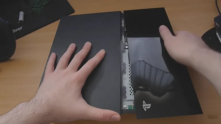 Remove The PS4 Small Plastic Cover