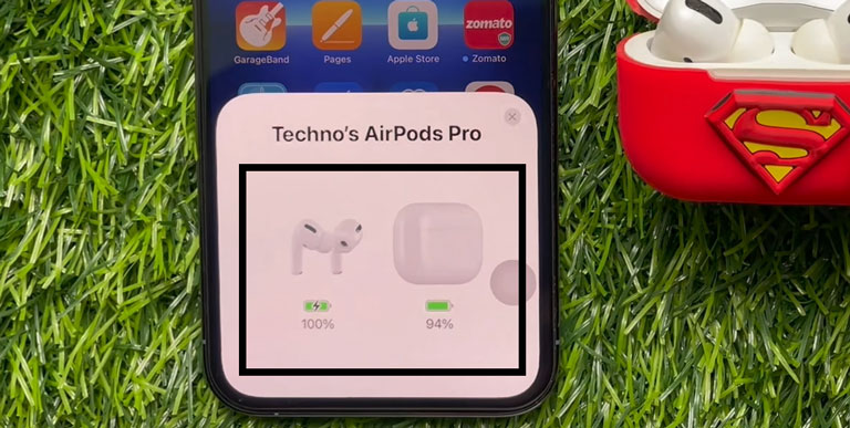 Check The Battery Status Of Airpods