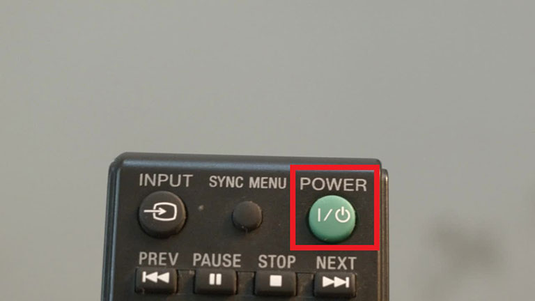 Faulty Remote Power Button