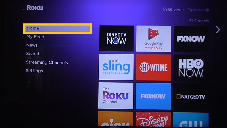 Roku Tv Home Screen