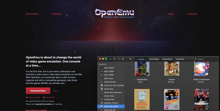 OpenEmu Emulator OpenEmu Emulator