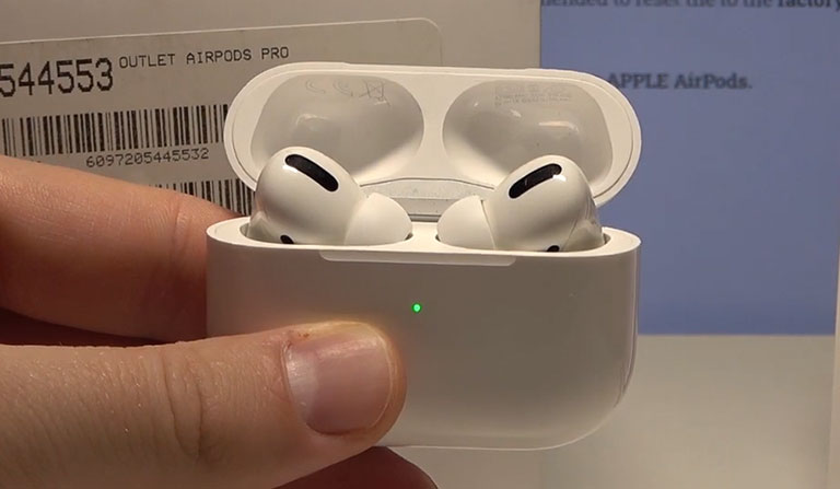 Place The Airpods Back Inside The Charging Case