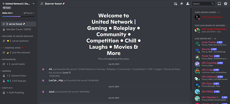United Network Roleplay Server