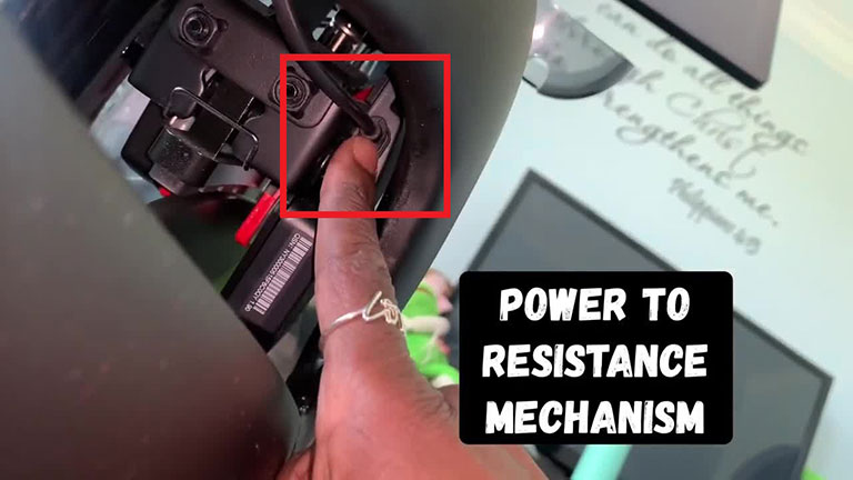 Check The Connection Under The Resistance Mechanism