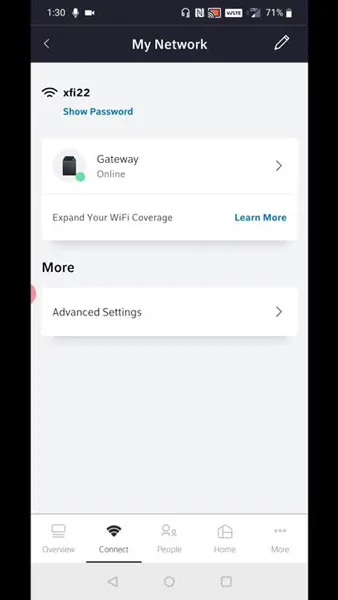 Check the Outage Status Under the My Network Section Check the Outage Status Under the My Network Section