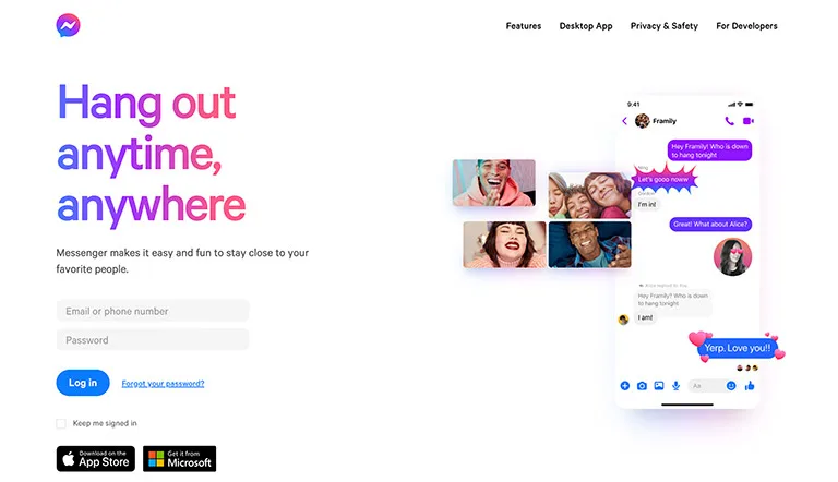 Facebook Messenger for PC and Mac
