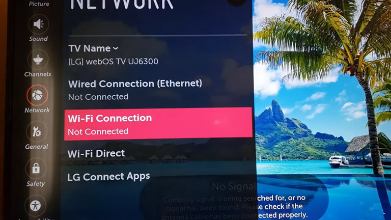 Lg Tv Wifi Not Connected