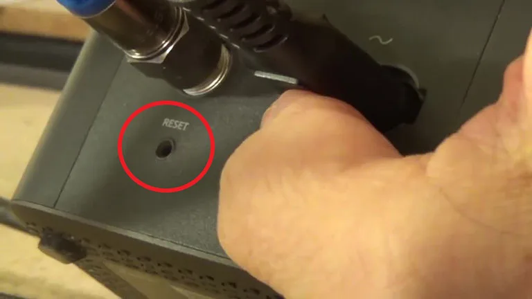 Press the Reset Button on your Xfinity Router Press the Reset Button on your Xfinity Router