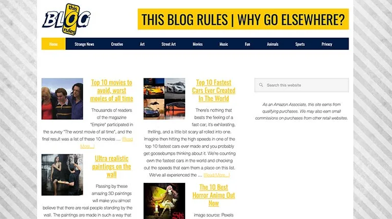 This Blog Rules This Blog Rules