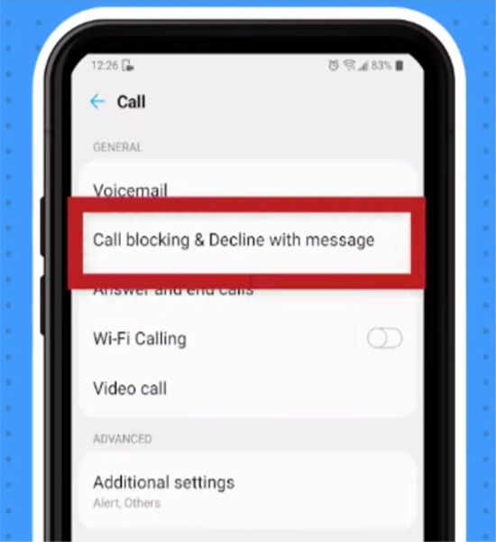 Call Blocking &Amp; Decline With Message