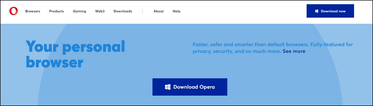 Download The Opera Browser
