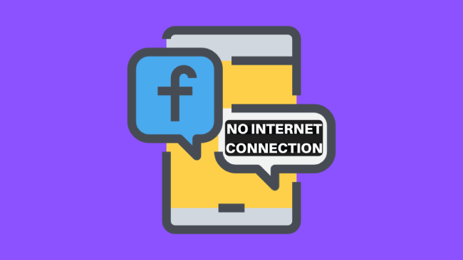 Facebook Says No Internet Connection