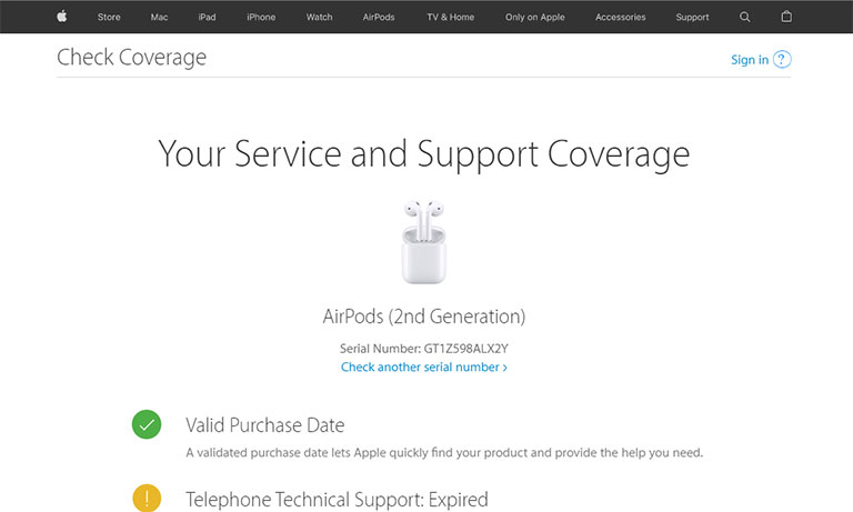 Genuine Airpods Coverage Report