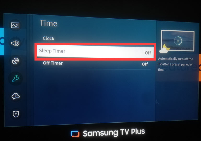 Samsung Tv Turn Off Sleep Timer